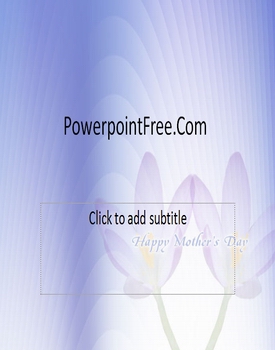 free powerpoint mothers day